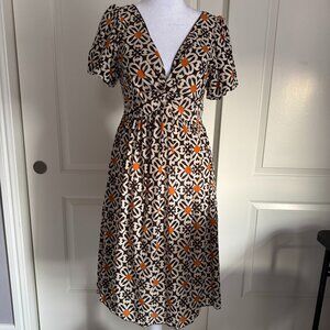 Max Studio V-neck dress, Size Medium